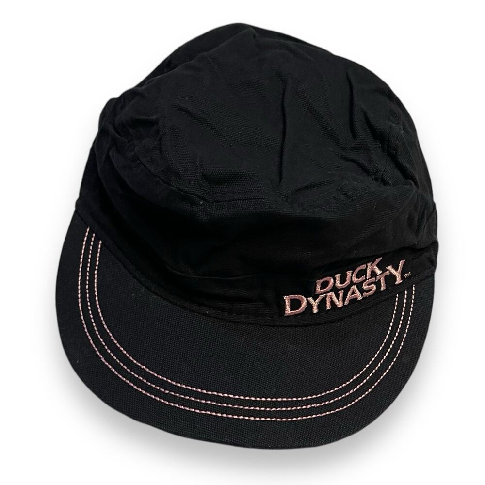 A&E Duck Dynasty Baseball Cap Womens OS Black Adjustable Embroidered TV Show